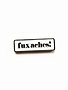 FINTAN WALL DESIGN Enamel Badge - Fuxaches!