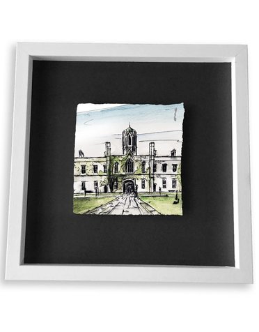 STEPHEN FARNAN STUDIO NUIG Porcelain  Sketch - White Frame