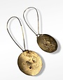 GHOST&BONESETTER Gealach Gold Hook Earrings