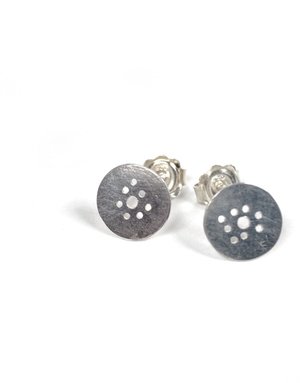 BERINA KELLY JEWELLERY Circle Stud Earrings