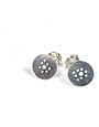 BERINA KELLY JEWELLERY Circle Stud Earrings
