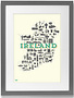 CLOVER RUA A4 Print Ireland Icons
