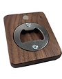 COOLREE DESIGN Magnet Bottle Opener Rectangle Walnut