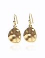 MARY K Brushed Gold Cornflake Earrings