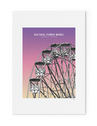 JANDO A4 Print - Ferris Wheel Salthill
