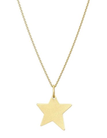 MARY K Brushed Gold Shooting Star Necklace