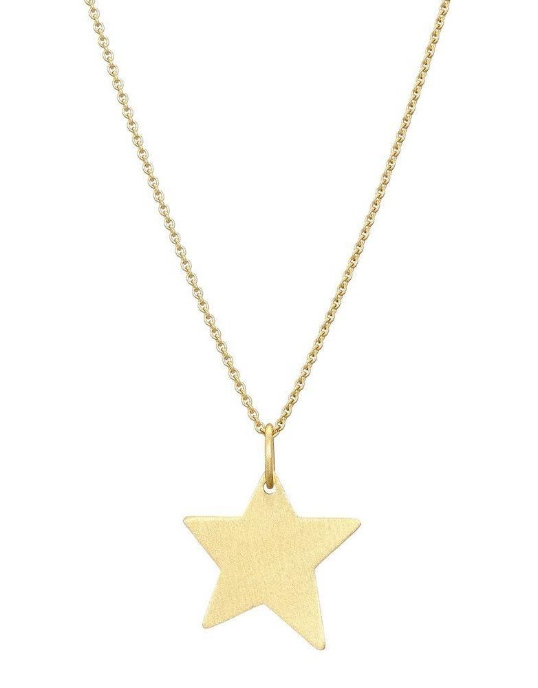 MARY K Brushed Gold Shooting Star Necklace
