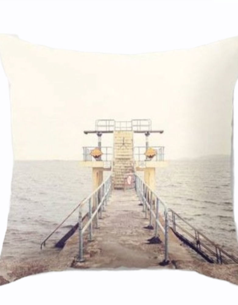 JANUARY STUDIO Cushion Cover - Blackrock Diving Board