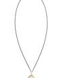 ARIA-V White Druzy Necklace