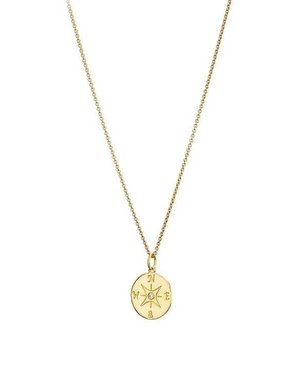 MARY K Gold Compass Necklace