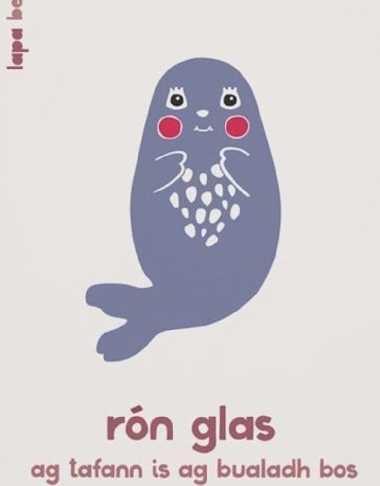 LAPA BEAG A3 Print  - Rón Glas/Grey Seal