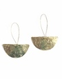 DAKIDAKI DESIGN Isa Halfmoon Brass Earrings