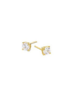 MARY K Gold Claw Stud Earrings