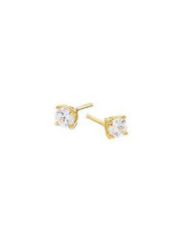 MARY K Gold Claw Stud Earrings