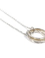 LYNSEY DE BURCA Doorus Necklace - Silver/Gold