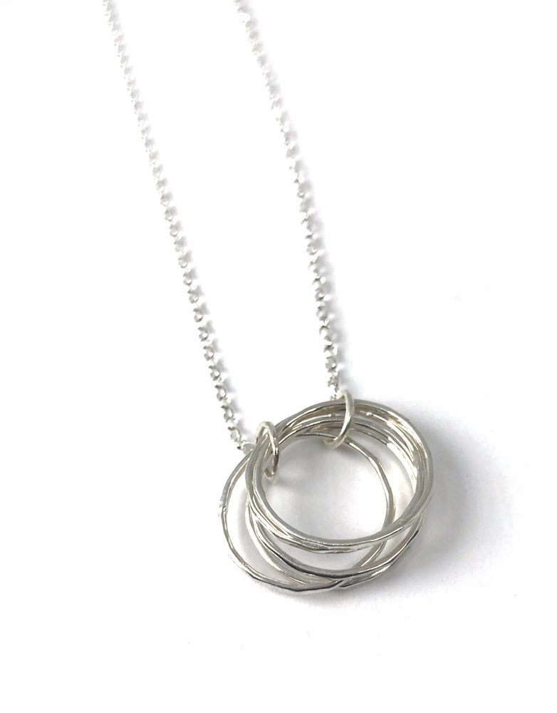 LYNSEY DE BURCA Doorus Necklace - Silver