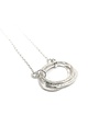 LYNSEY DE BURCA Carran Pendant Necklace - Silver