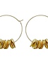 VIVIEN WALSH Maxi Petal Hoops - Gold