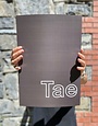 MY SHOP COLLECTION A4 Print Tae - Grey