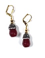 K KAJOUX Zuhair Red Short Earrings