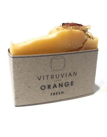 VITRUVIAN SOAP Fresh Citrus Orange Soap