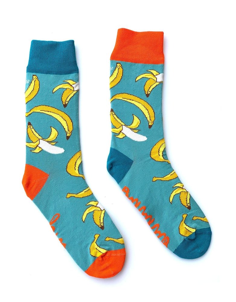 IRISH SOCKSCIETY Gone Bananas Socks - Size 8-12