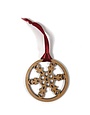 SNOW Wooden Snowflake Decoration