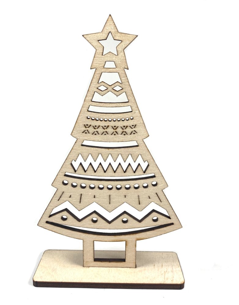 SNOW Wooden Decoration - Cosy Tree