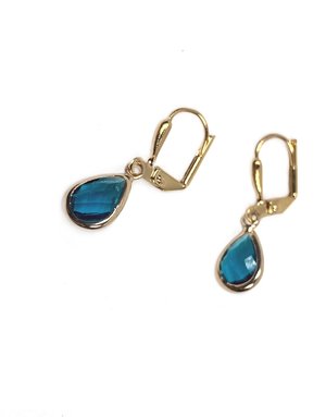 K KAJOUX Mini Ellie Teardrop Short Earrings