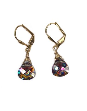 K KAJOUX Briolette Disco Short Drop Earrings