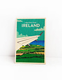 HAPENNY DESIGN Wooden Postcard - Ireland