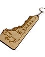 MY SHOP COLLECTION Wooden Keyring - Salthill Diving Board