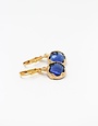 K KAJOUX Mini Zante Blue Short Earrings