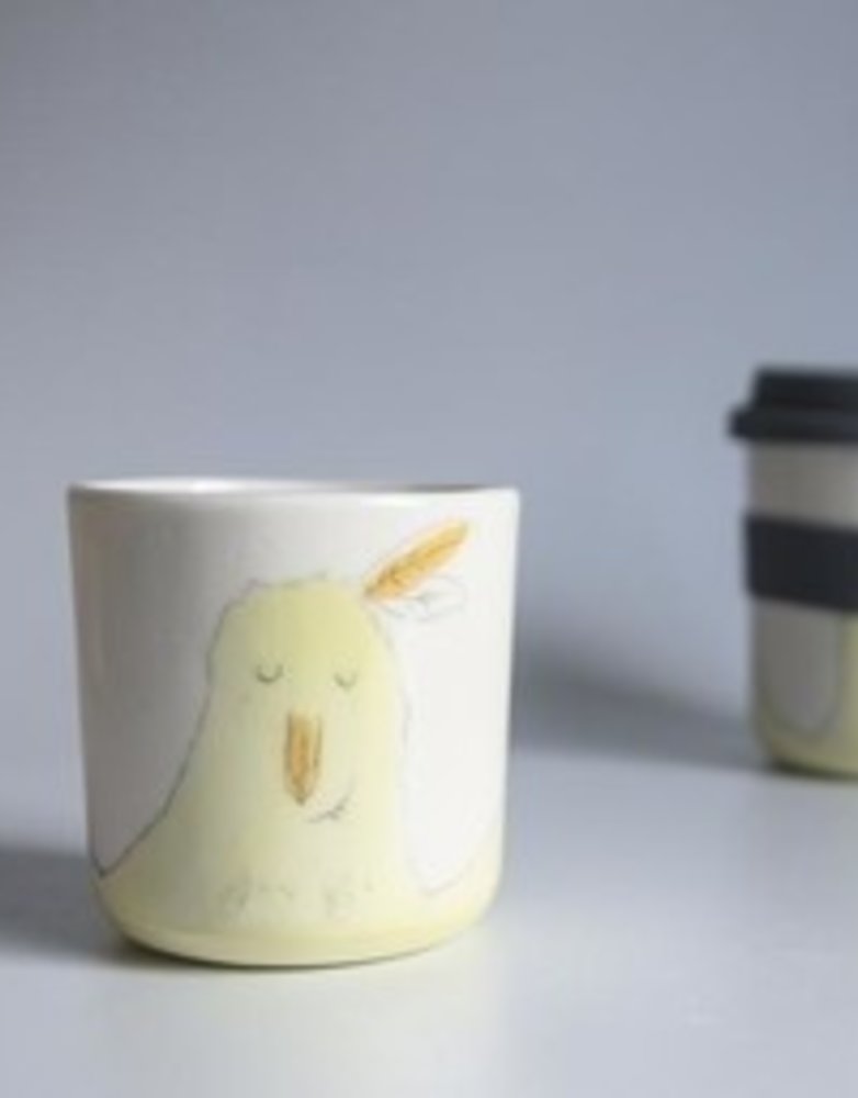 KARO ART Bandit / Superhero Porcelain Keepcup - Chicken