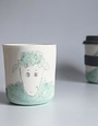 KARO ART Bandit / Superhero Porcelain  Keepcup - Sheep