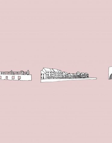 MY SHOP COLLECTION A4 Print Galway Icons - Pink