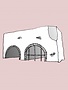 MY SHOP COLLECTION A4 Print Spanish Arch - Pink