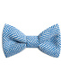 ORWELL AND BROWNE Donegal Tweed Bow Tie - Stippled Cornflower