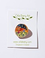 ORLA BARRY Wooden Brooch - Cat