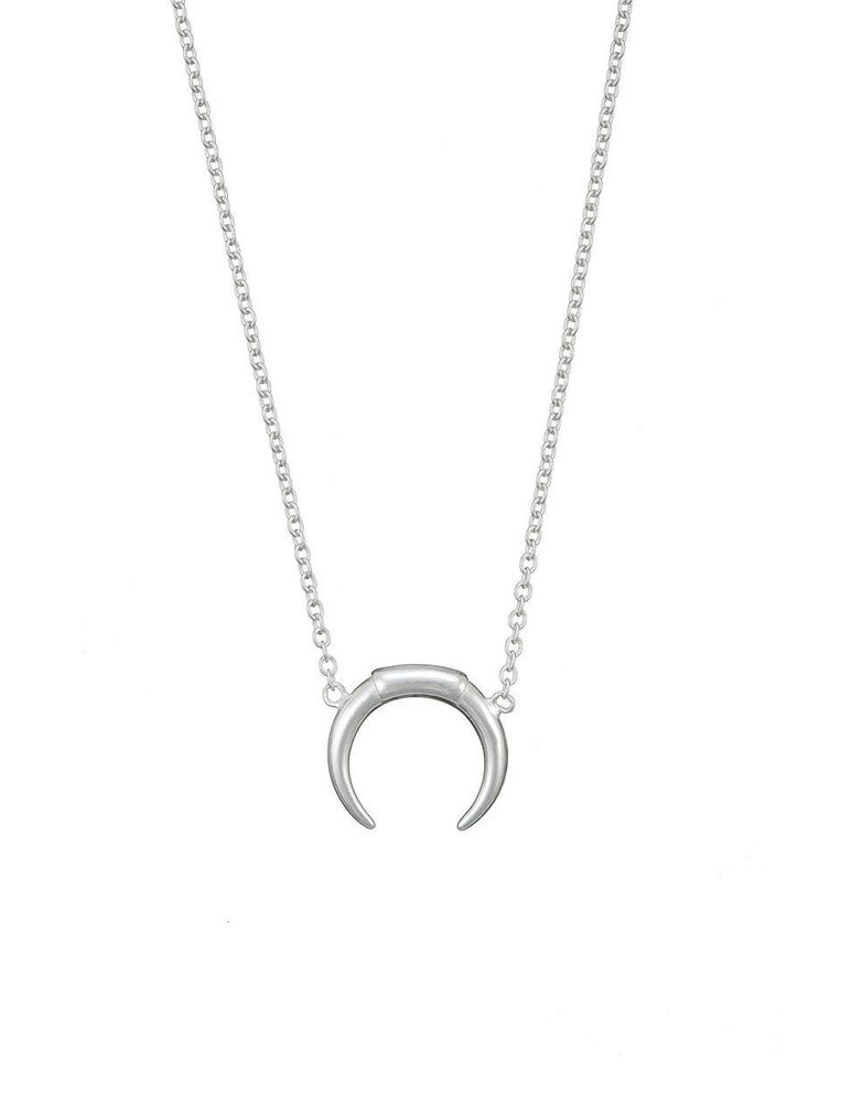 MARY K Silver Tusk Necklace