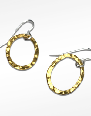 LYNSEY DE BURCA Tarrea Earrings - Gold