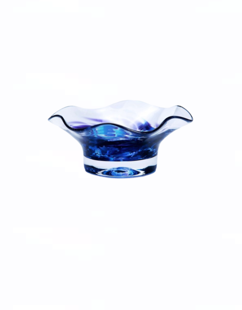 JERPOINT GLASS Scalloped Nut Bowl - Heather