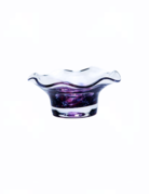 JERPOINT GLASS Scalloped Nut Bowl - Berry