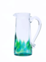 JERPOINT GLASS Large Tapered Jug - Seascape