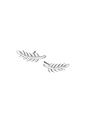 MARY K Silver Leaf Stud Earrings