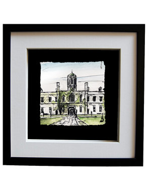 STEPHEN FARNAN STUDIO NUIG' Porcelain  Sketch - Black Frame