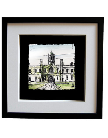 STEPHEN FARNAN STUDIO NUIG' Porcelain  Sketch - Black Frame