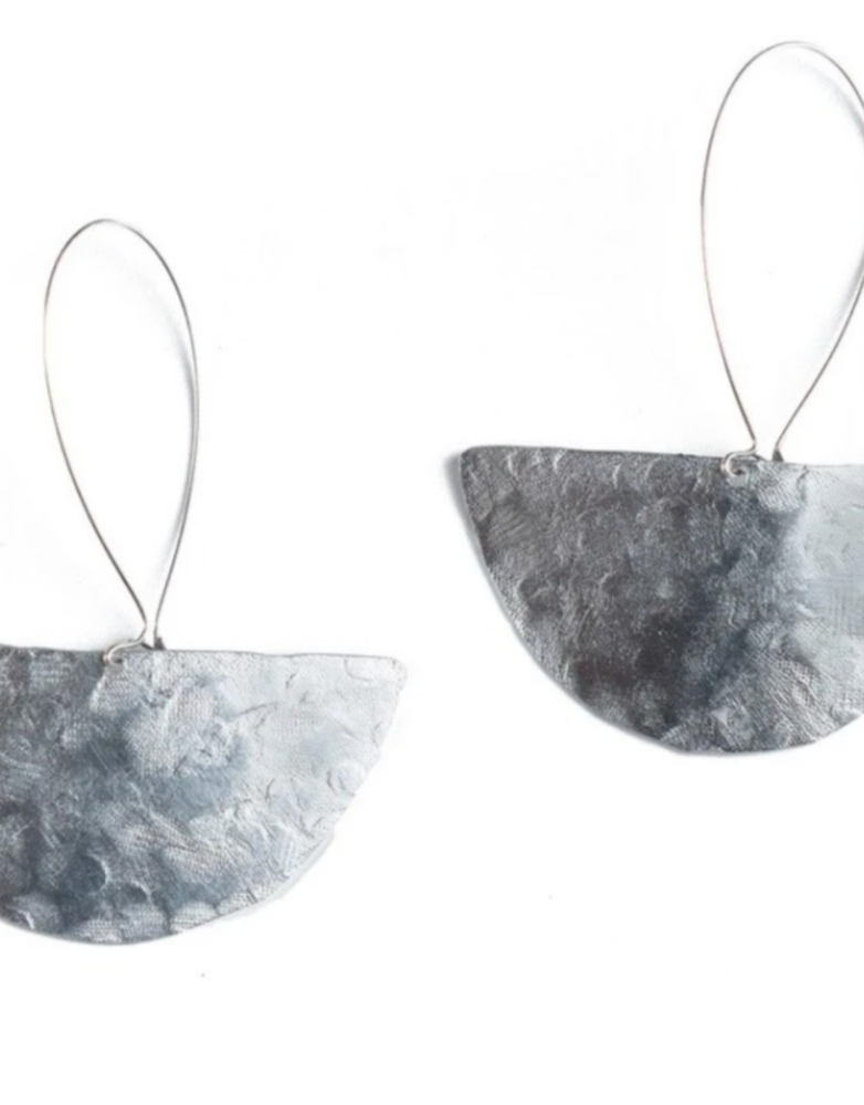 DAKIDAKI DESIGN Pina Halfmoon Aluminium Earrings