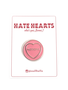 FINTAN WALL DESIGN Enamel Hate Heart Badge - Notions