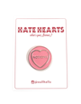 FINTAN WALL DESIGN Enamel Hate Heart Badge - Notions